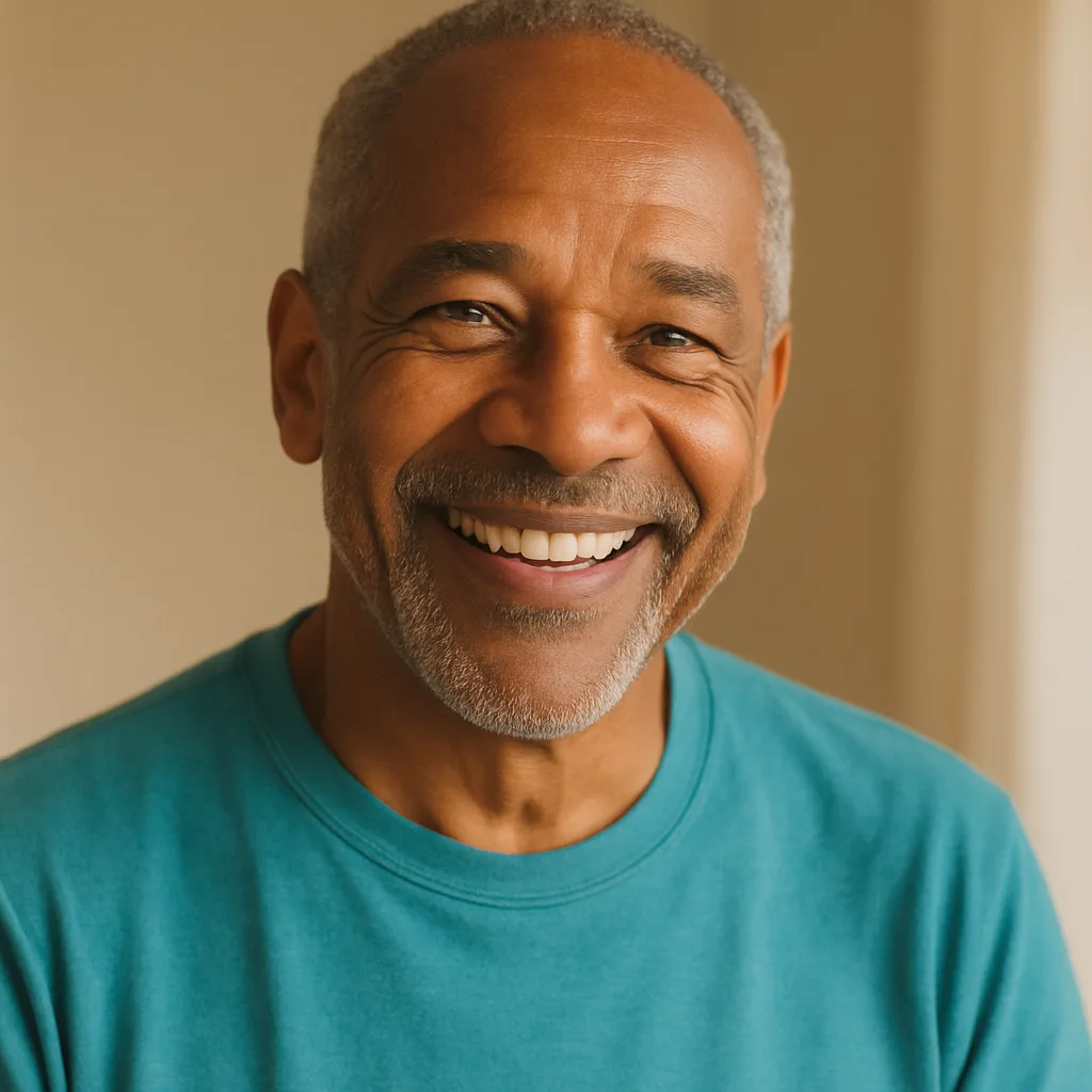 Smiling man in his 60s — member of The Devon Dating Site